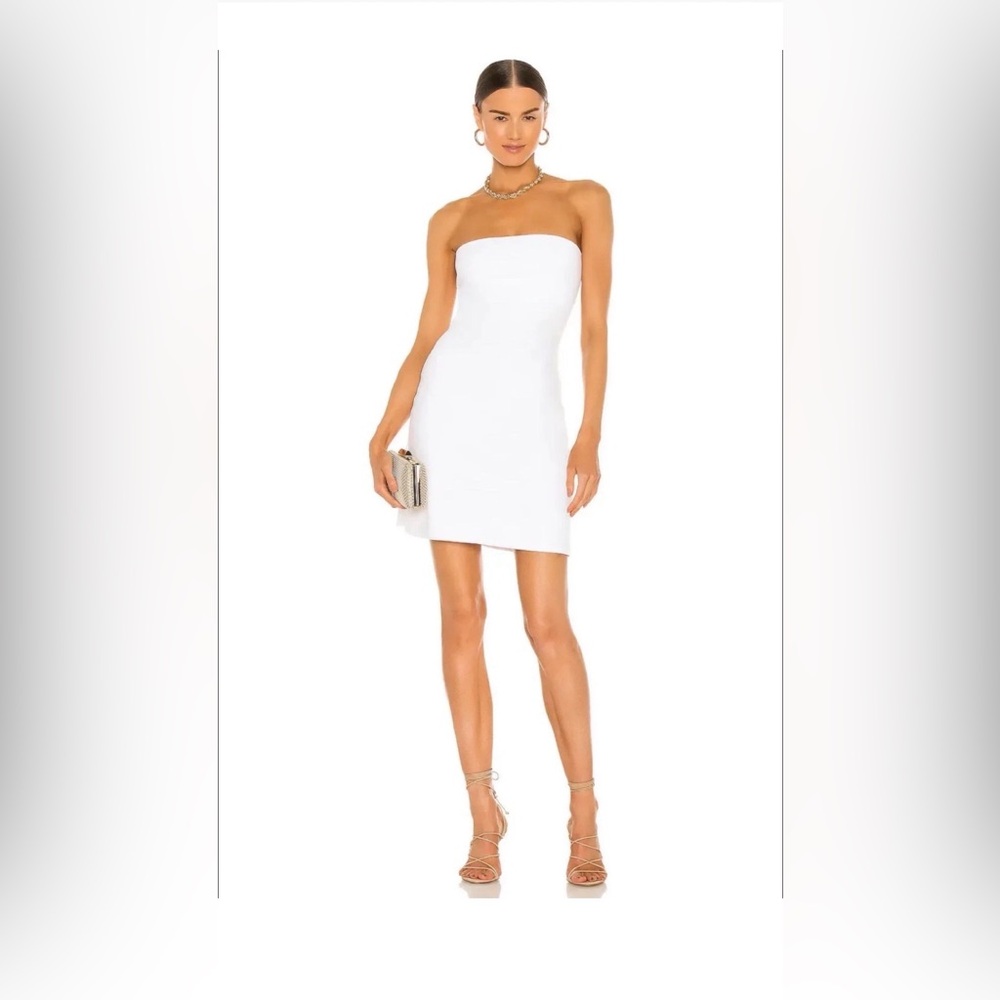 SUSANA MONACO WHITE MINI DRESS, New, XL